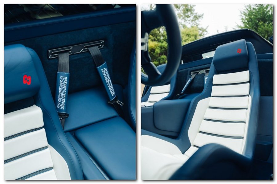 eccentrica diablo v12 roadster seats